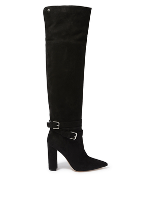 Suede 100 Over-The-Knee Boots